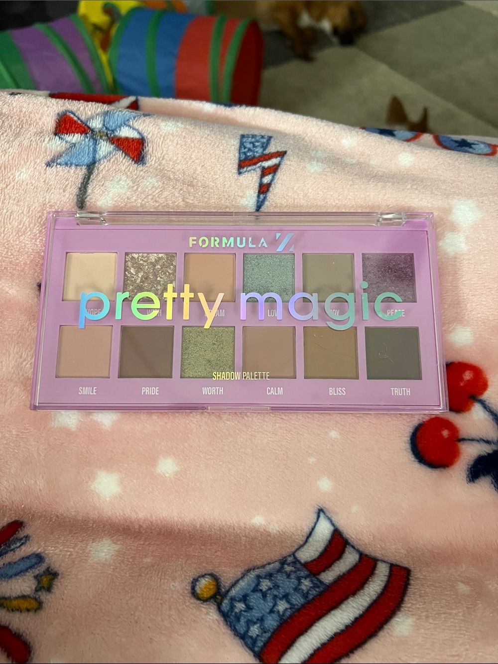 Formula Z Pretty Magic Eyeshadow Palette — Pink Neutral & Shimmer Collection